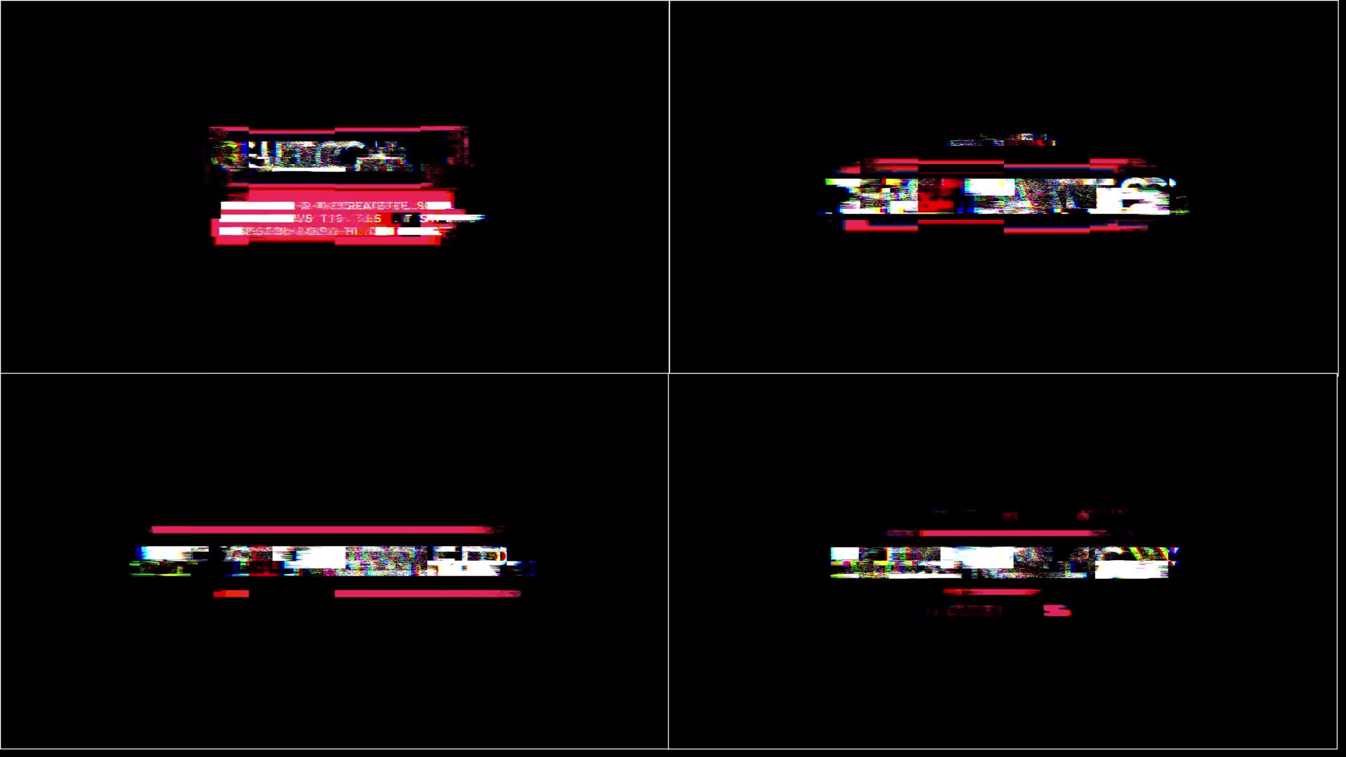 Beautiful Glitch Titles Pack Videohive 39340152 After Effects Image 3