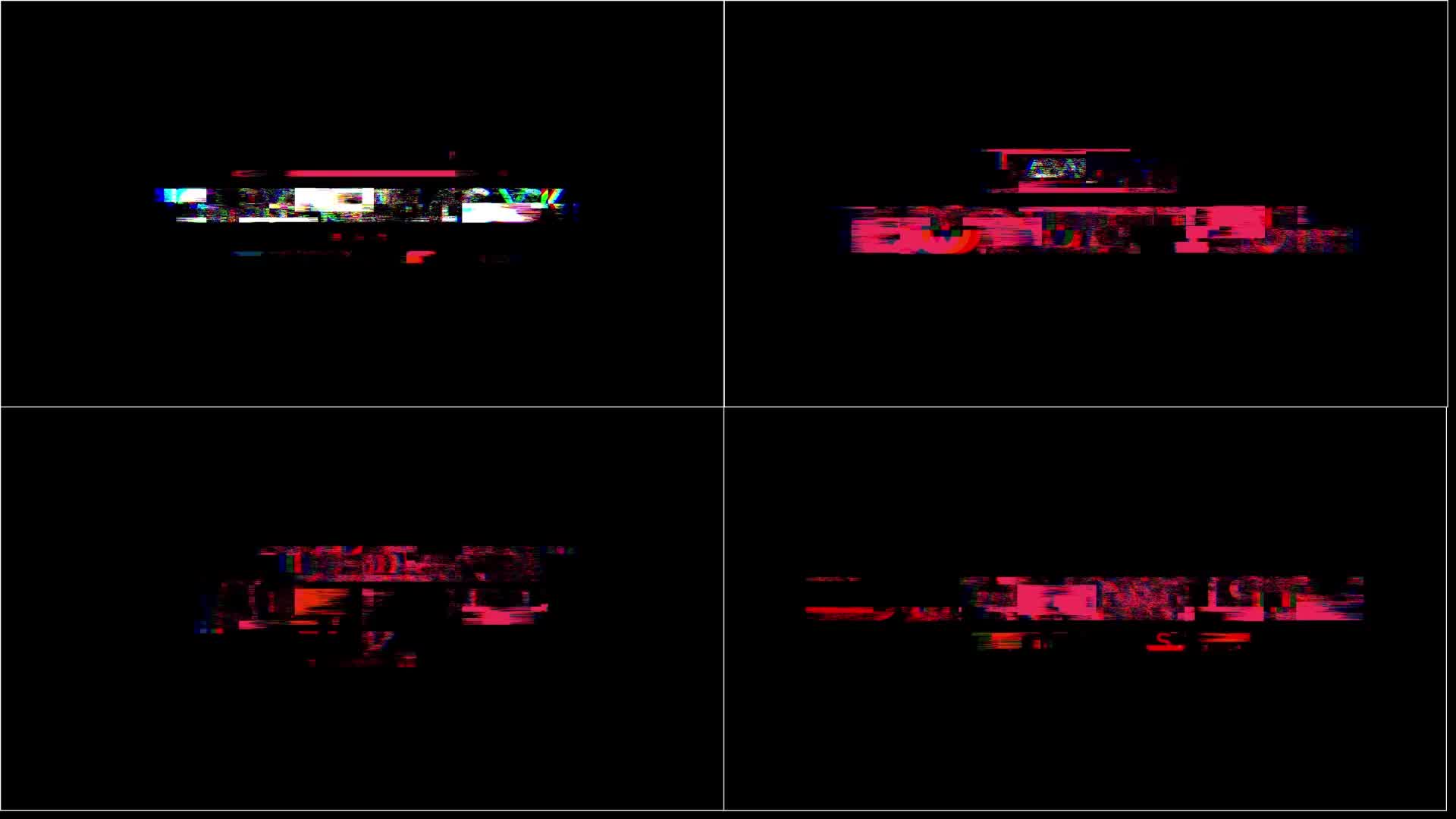 Beautiful Glitch Titles Pack Videohive 39340152 After Effects Image 9