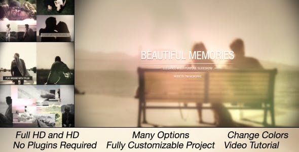 Beautiful Memories Multi Purpose Slideshow - Videohive Download 9624668