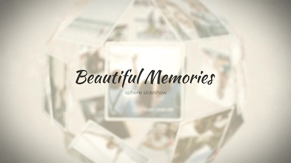 Beautiful Memories Sphere Slideshow Videohive 22407672 After Effects Image 11