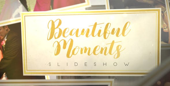 Beautiful Moments Slideshow - 17599215 Videohive Download