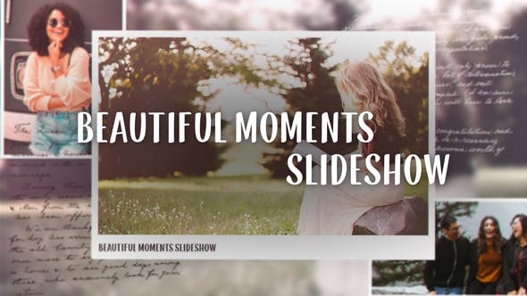 Beautiful Moments Slideshow - 26818842 Videohive Download