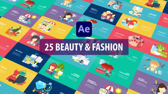 Beauty and Fashion Animation | After Effects - 33040739 Download Videohive