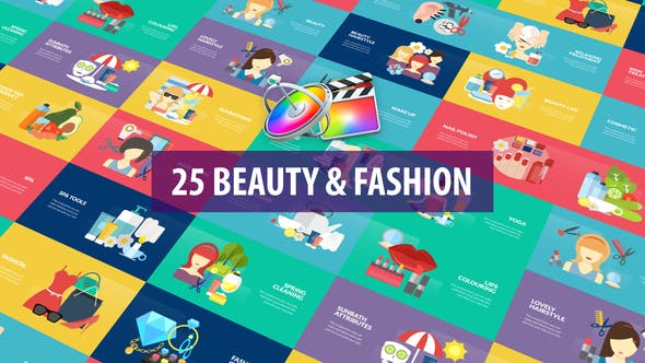 Beauty and Fashion Animation | Apple Motion & FCPX - Videohive Download 33040792