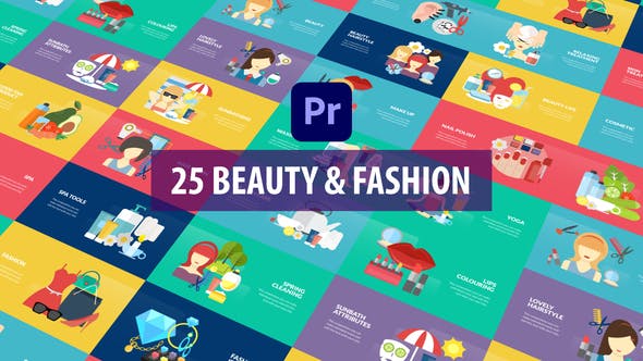 Beauty and Fashion Animation | Premiere Pro MOGRT - Videohive 33040786 Download