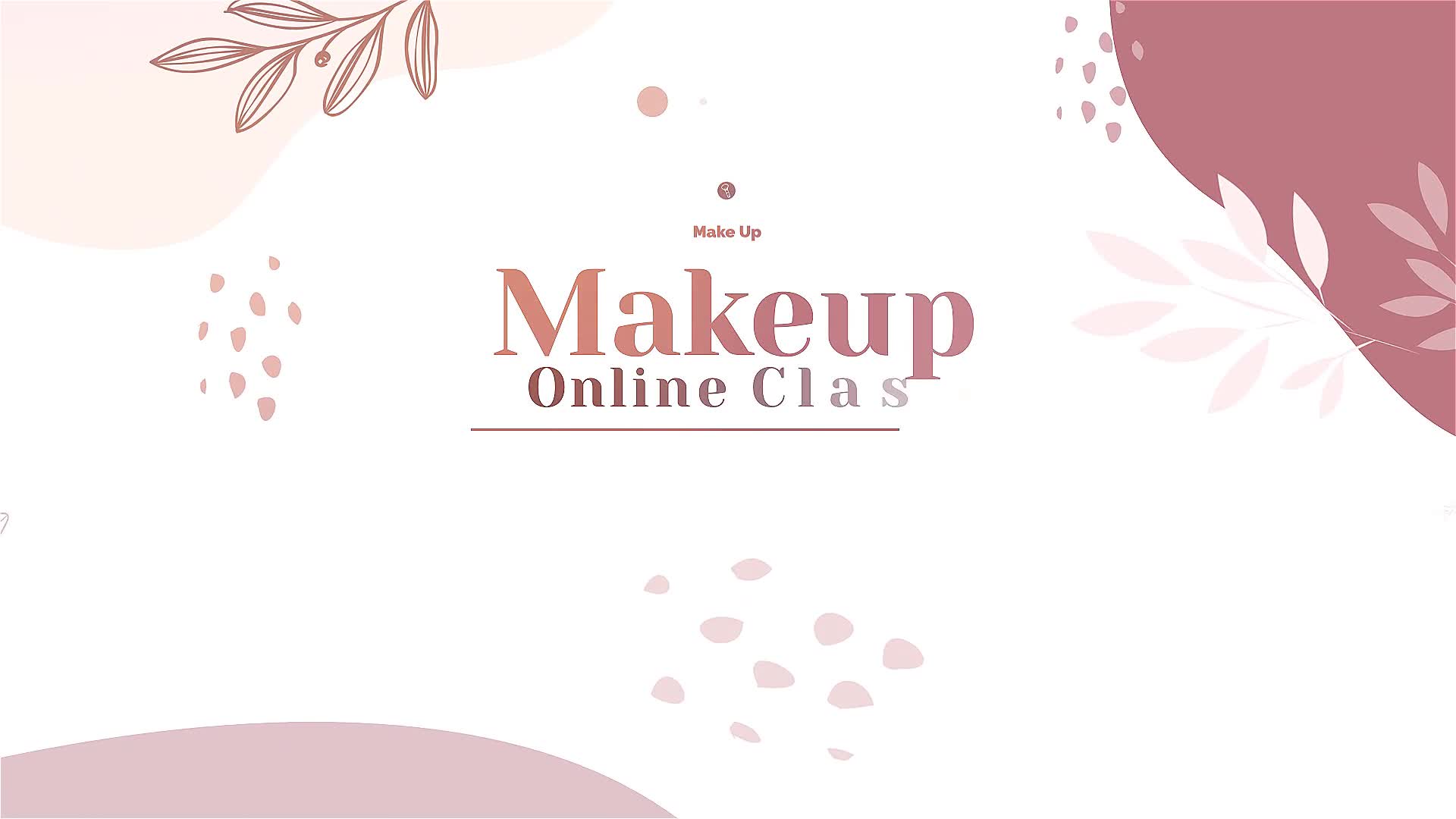 Beauty and Makeup. Online Classes Videohive 29044311 After Effects Image 1