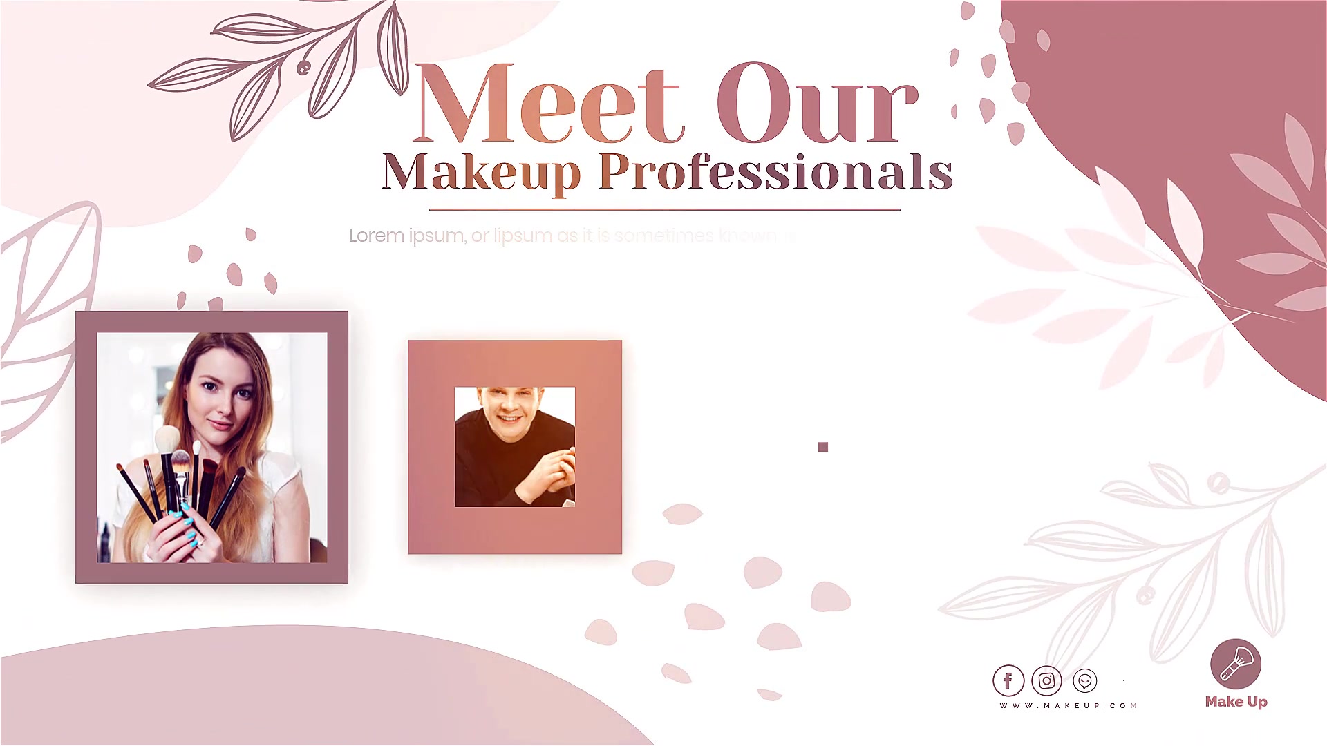 Beauty and Makeup. Online Classes Videohive 29044311 After Effects Image 5