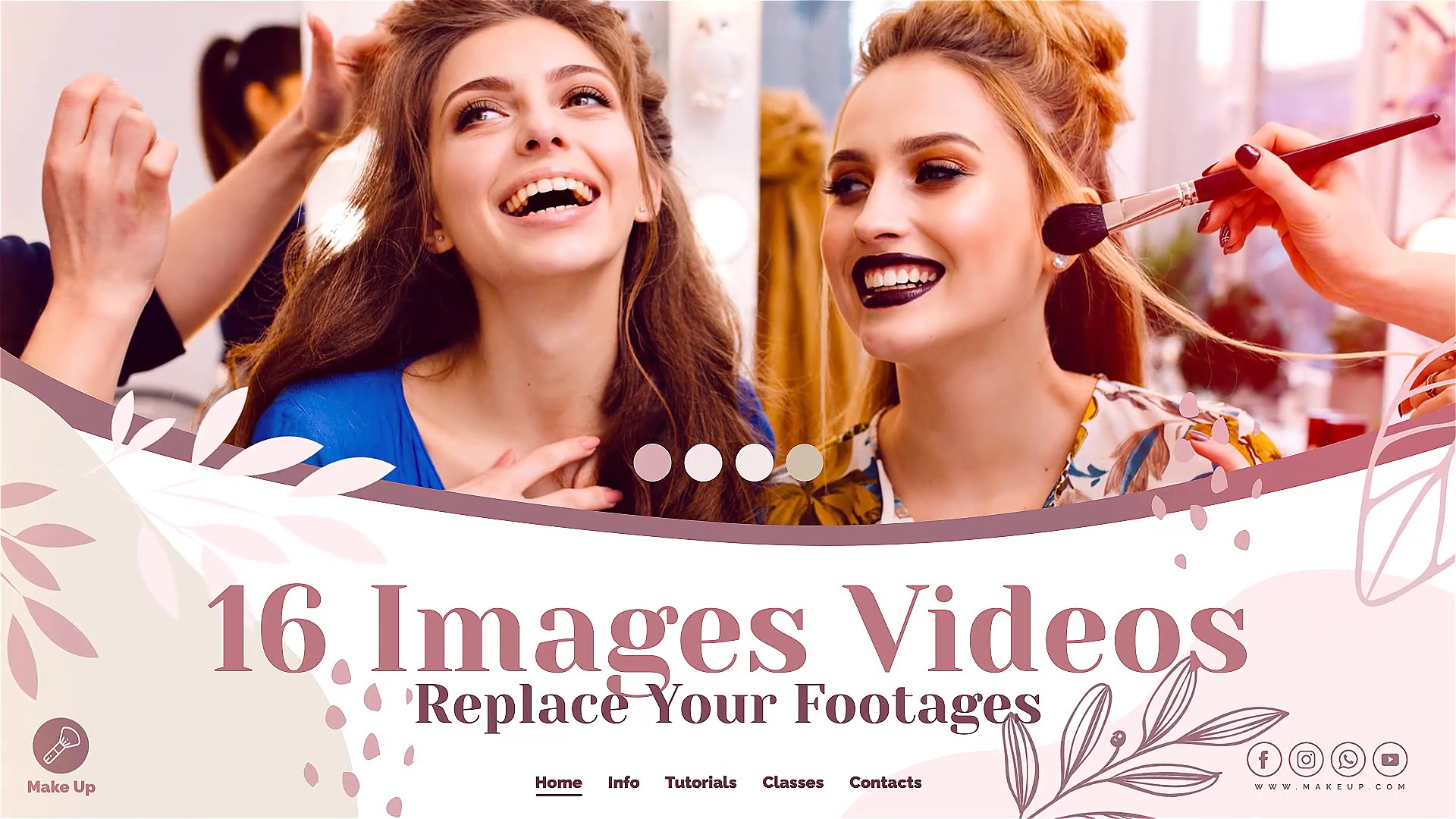 Beauty and Makeup. Online Classes Videohive 29044311 After Effects Image 6