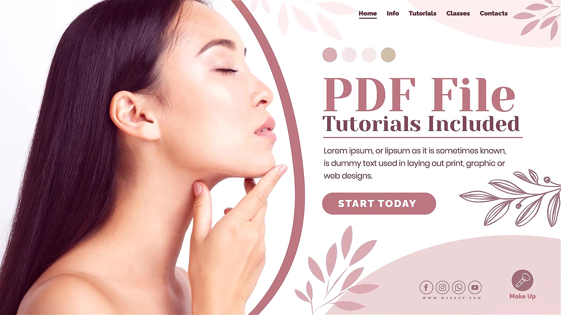 Beauty and Makeup. Online Classes Videohive 29044311 After Effects Image 7