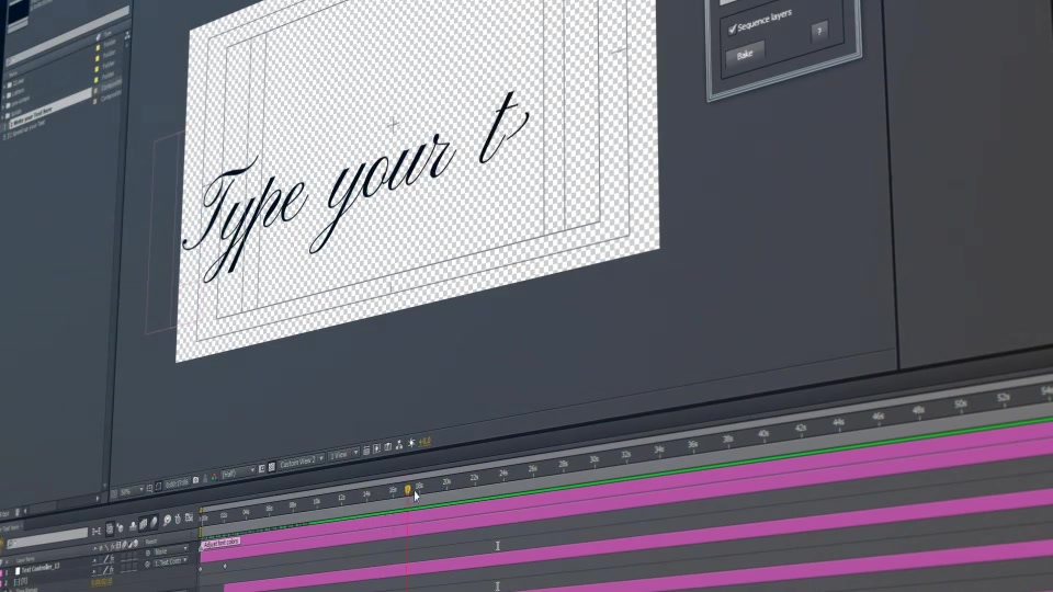 Beauty Animated Handwriting Font - Download Videohive 13788203