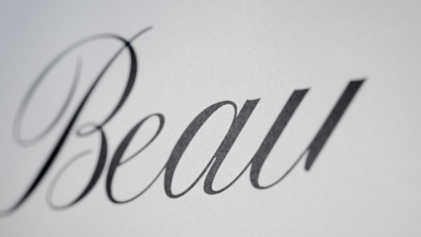 Beauty Animated Handwriting Font - Download Videohive 13788203