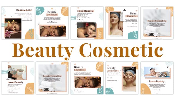 Beauty Cosmetic Instagram Post - Videohive 33616114 Download