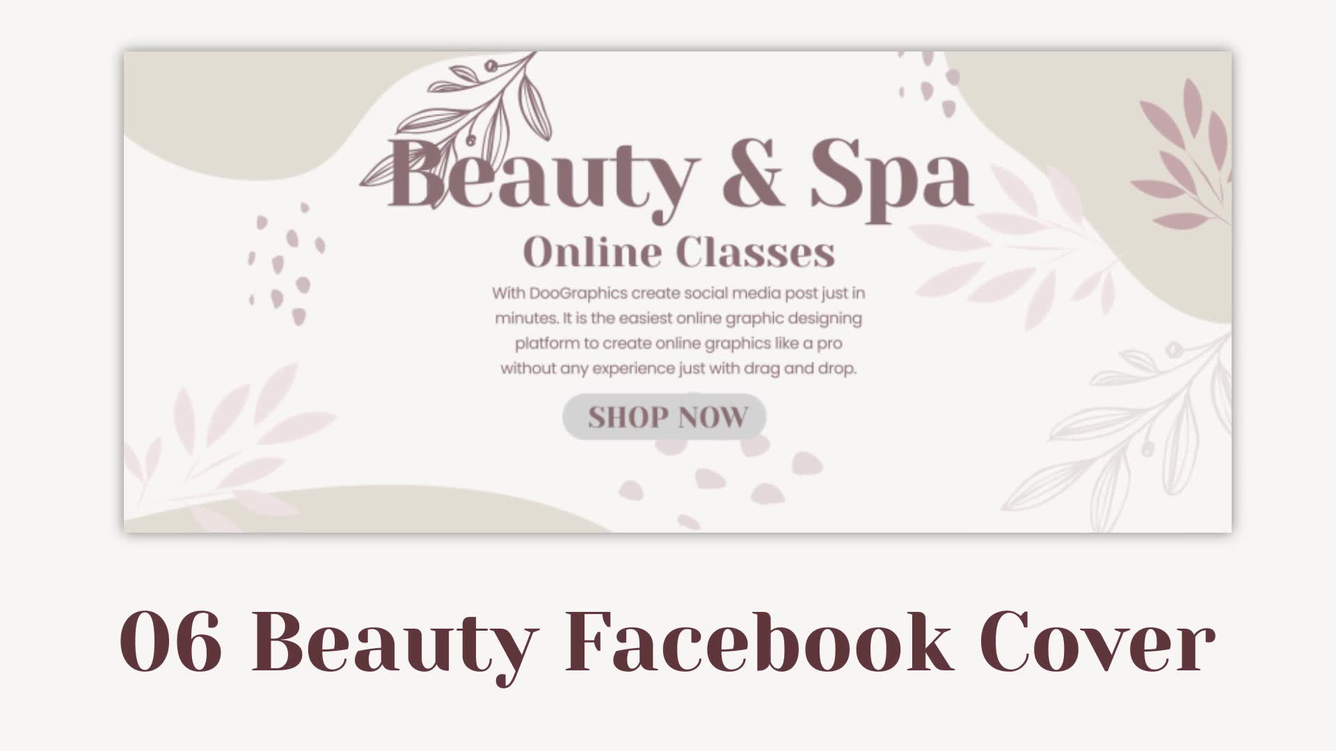 Beauty Facebook Cover Videohive 33360190 After Effects Image 2