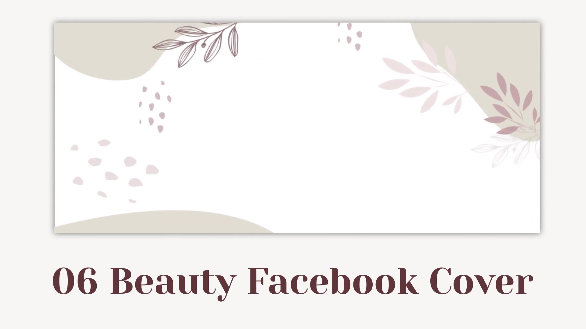 Beauty Facebook Cover Videohive 33360190 After Effects Image 7