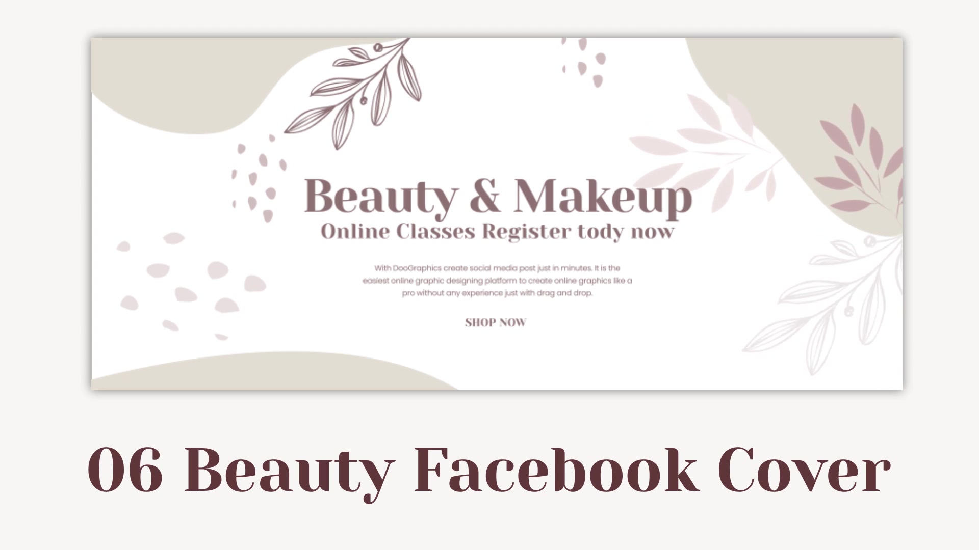 Beauty Facebook Cover Videohive 33360190 After Effects Image 8