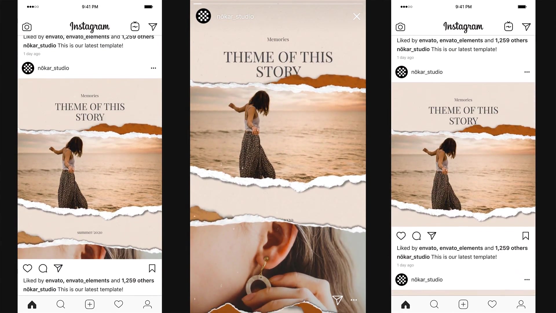 Beauty | Fashion Instagram Stories and Posts Videohive 29833309 After Effects Image 11