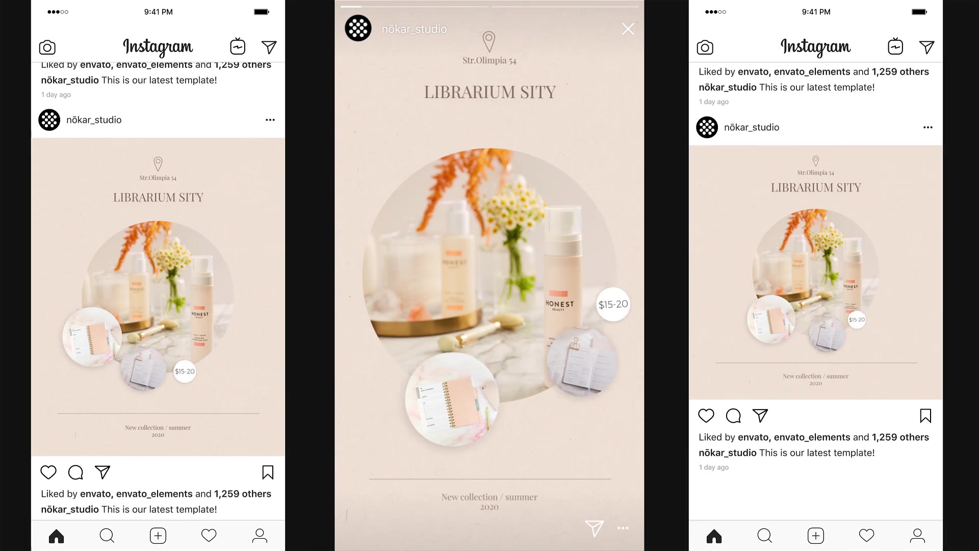 Beauty | Fashion Instagram Stories and Posts Videohive 29833309 After Effects Image 12