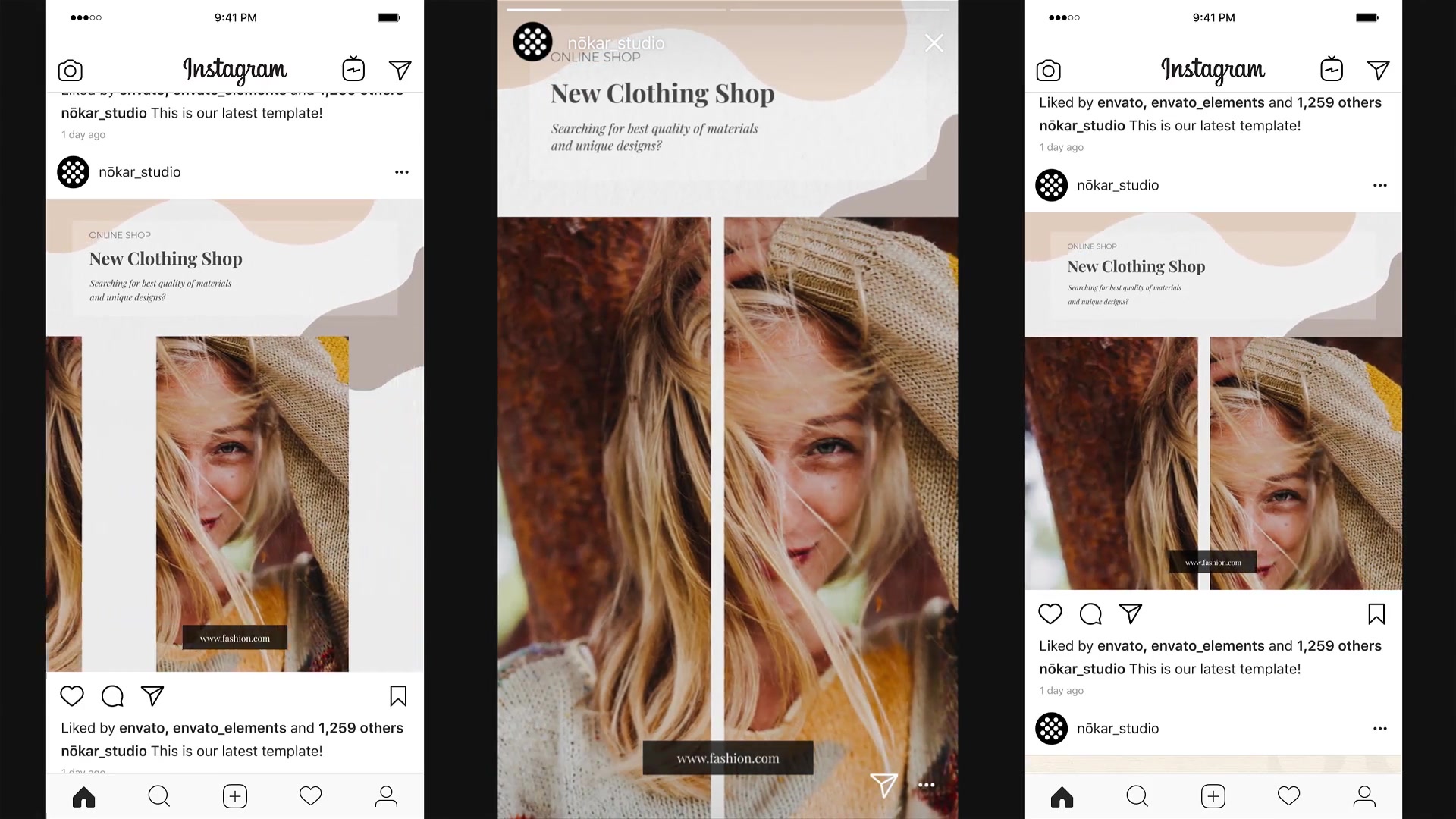 Beauty | Fashion Instagram Stories and Posts Videohive 29833309 After Effects Image 7