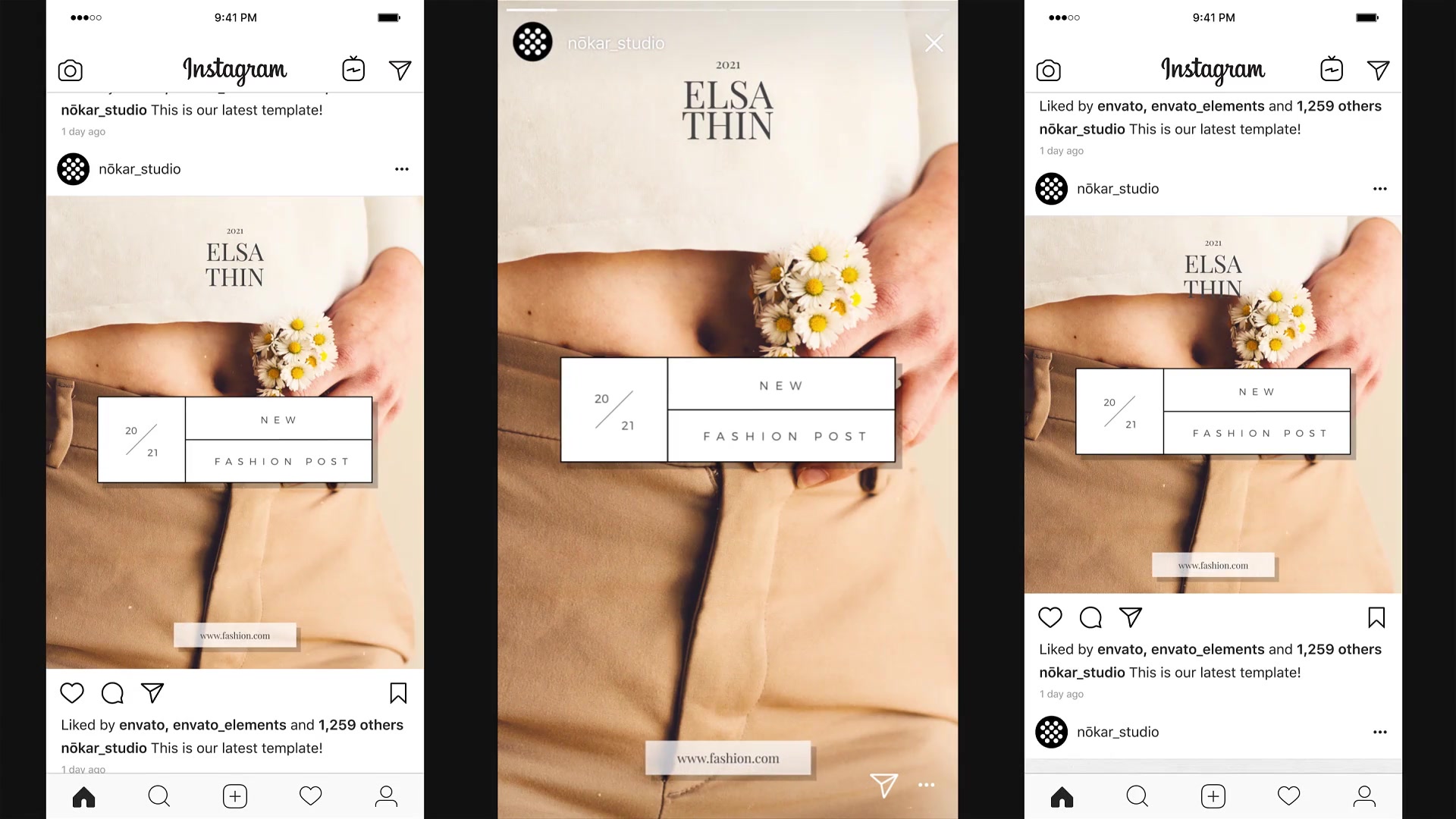 Beauty | Fashion Instagram Stories and Posts Videohive 29833309 After Effects Image 9