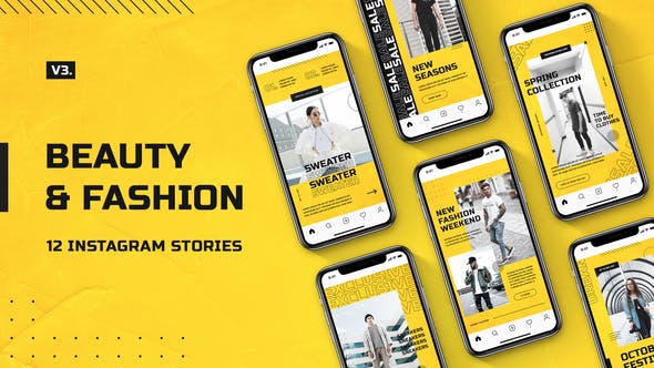 Beauty & Fashion Instagram Stories v.3 - Download 30220174 Videohive
