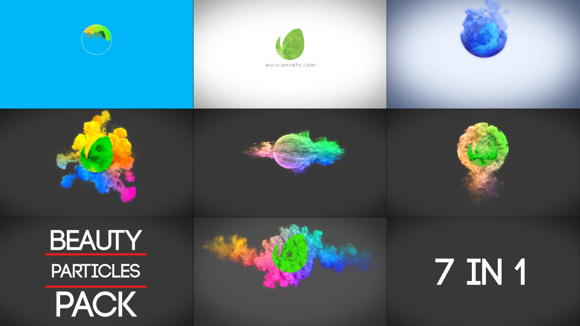 Beauty Particles Logo Pack - Download Videohive 19961907