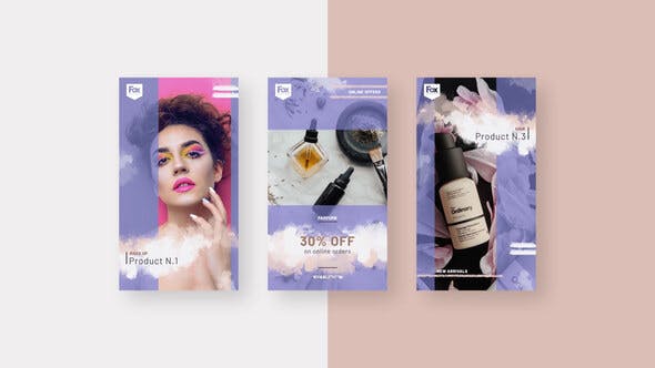 Beauty Products Instagram Stories - Download Videohive 28376872