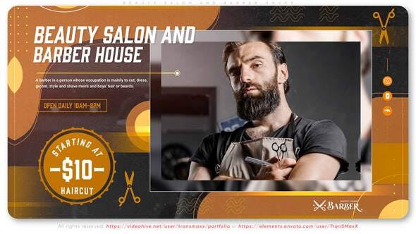 Beauty Salon and Barber House - Videohive Download 32159868