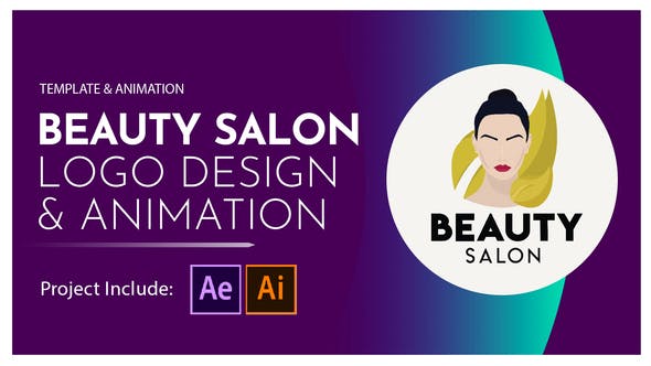 Beauty Salon Logo Design and Animation - Download Videohive 28581380