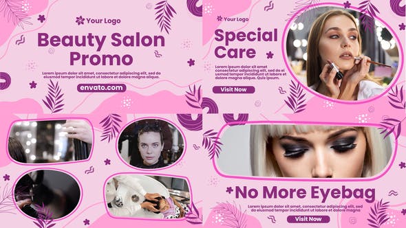 Beauty Salon Promo | MOGRT - 34593974 Videohive Download