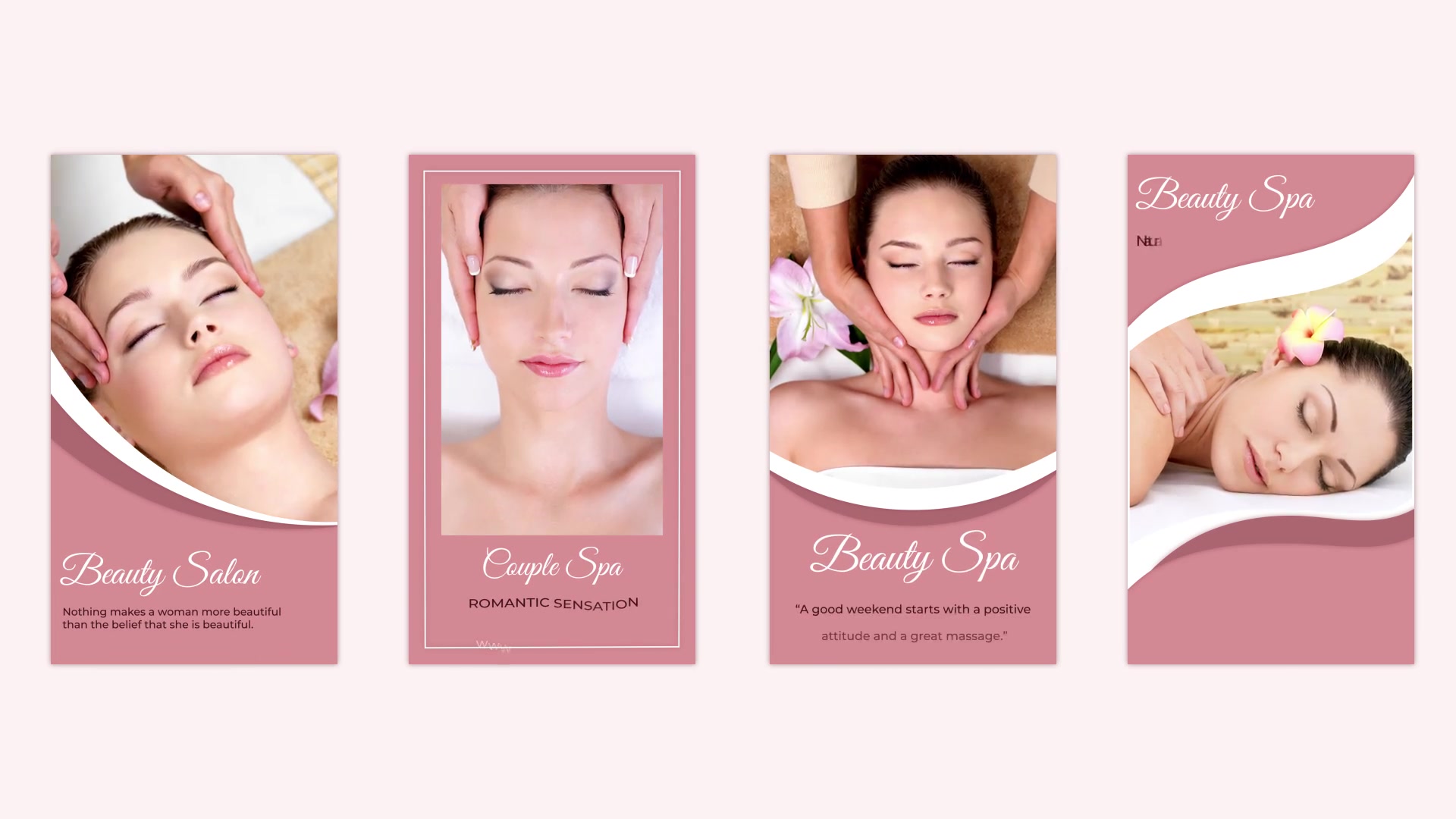 Beauty Spa and Salon Instagram Story Pack Videohive 32893658 After Effects Image 3