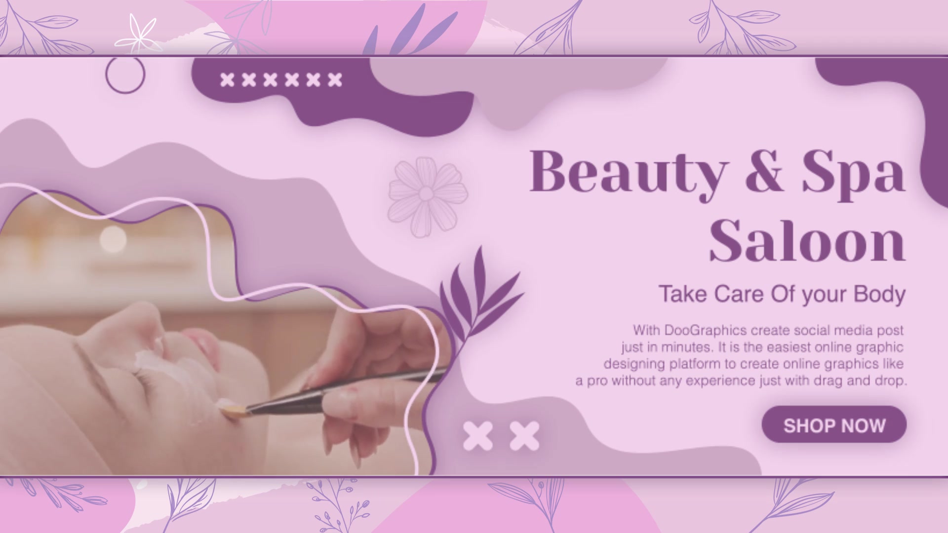 Beauty Spa Facebook Cover After Effect Template Videohive 33359589 After Effects Image 4
