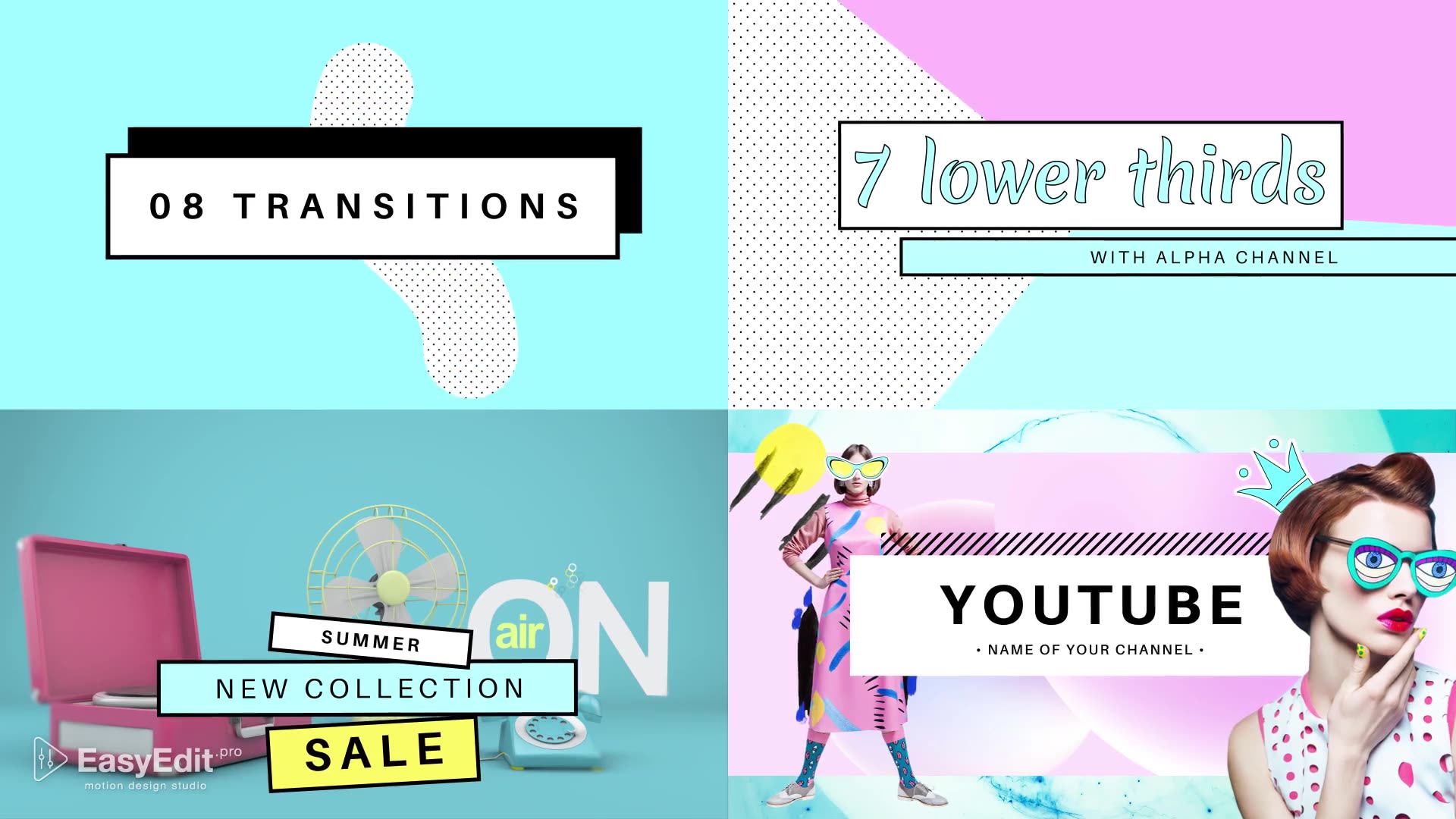 Beauty Youtube Design Pack - Download Videohive 21097856
