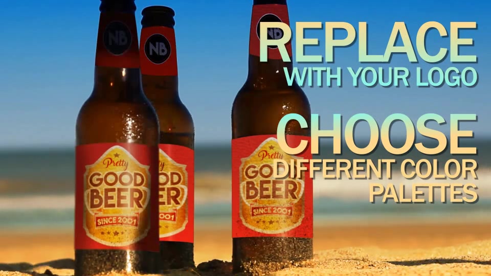 Beer Bottles By The Beach Videohive 19162914 After Effects Image 12