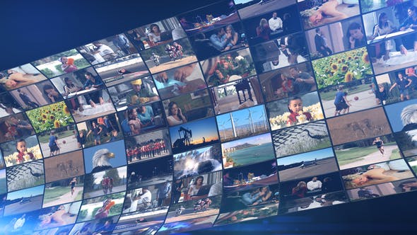 Bent Video Wall Intro Pack - 38880830 Videohive Download