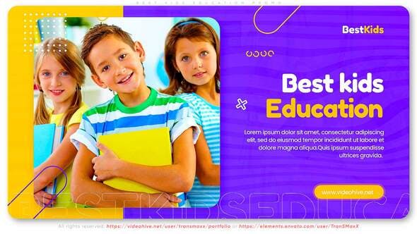 Best Kids Education Promo - 29663602 Videohive Download