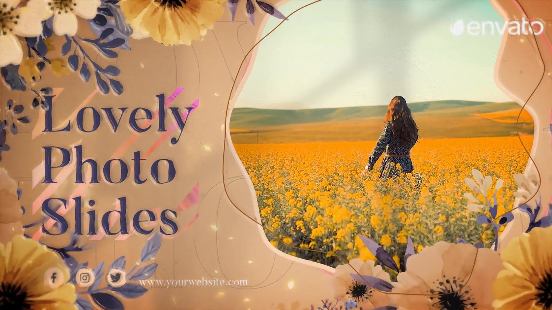 romantic memories after effects effect template download