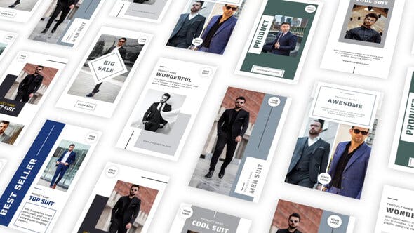 Best Suit Instagram Story Pack - Download Videohive 33170768