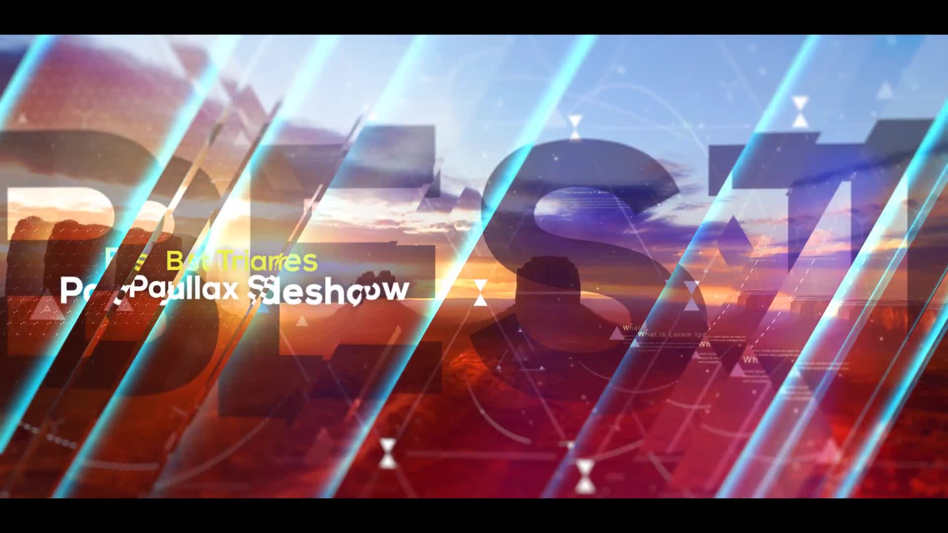 Best Triangles Parallax Slideshow Videohive 19291818 After Effects Image 1