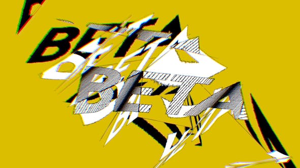 Beta Glitch Title Opener - 37736731 Download Videohive