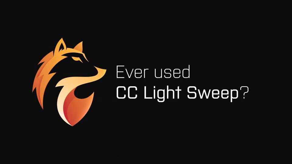 light sweep after effects download