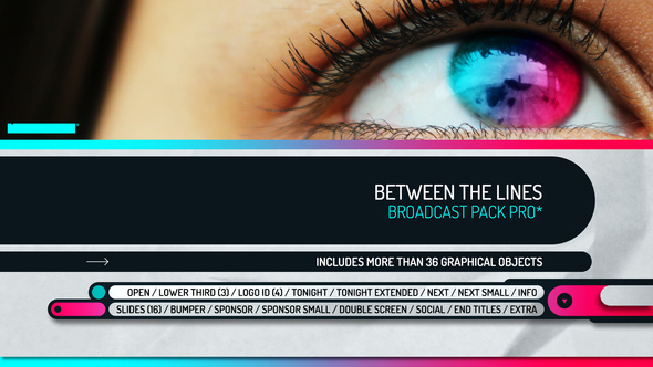 Between the Lines Broadcast Pack Pro - Download Videohive 18943715