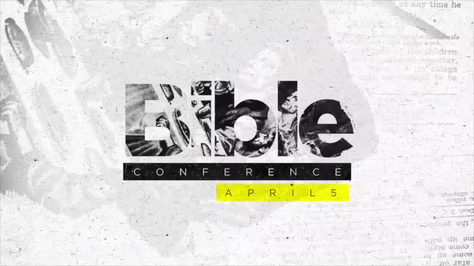 Bible Conference - Download Videohive 21193353