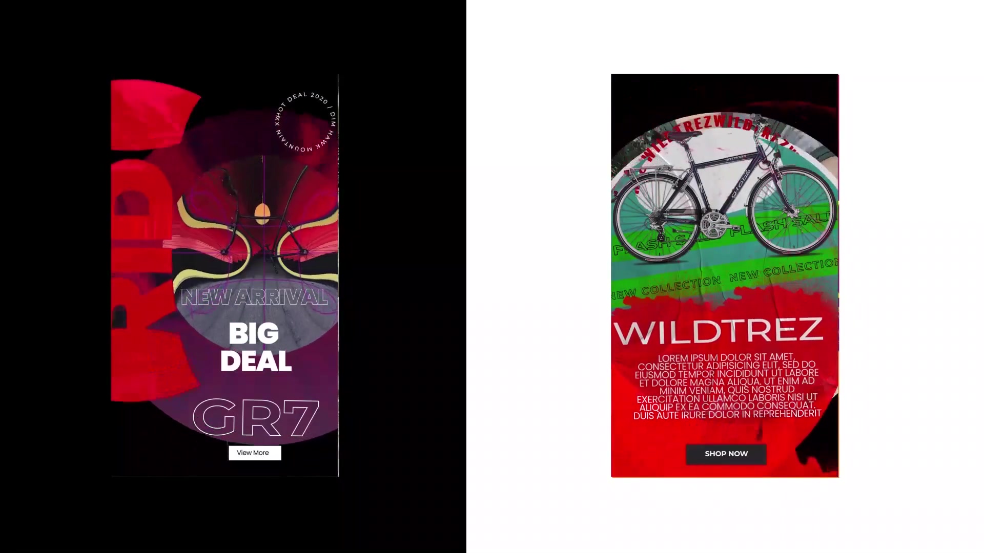 Bicycle promo stories instagram Videohive 29997856 After Effects Image 8