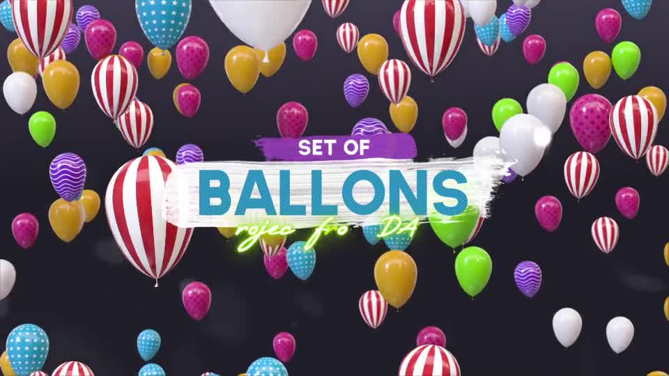 Big Ballon Pack Videohive 31652238 After Effects Image 1