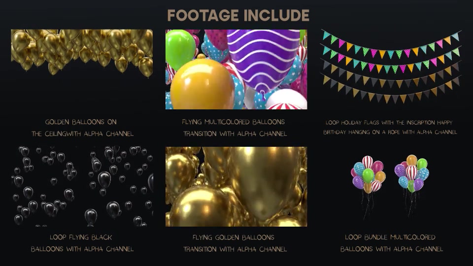 Big Ballon Pack Videohive 31652238 After Effects Image 10