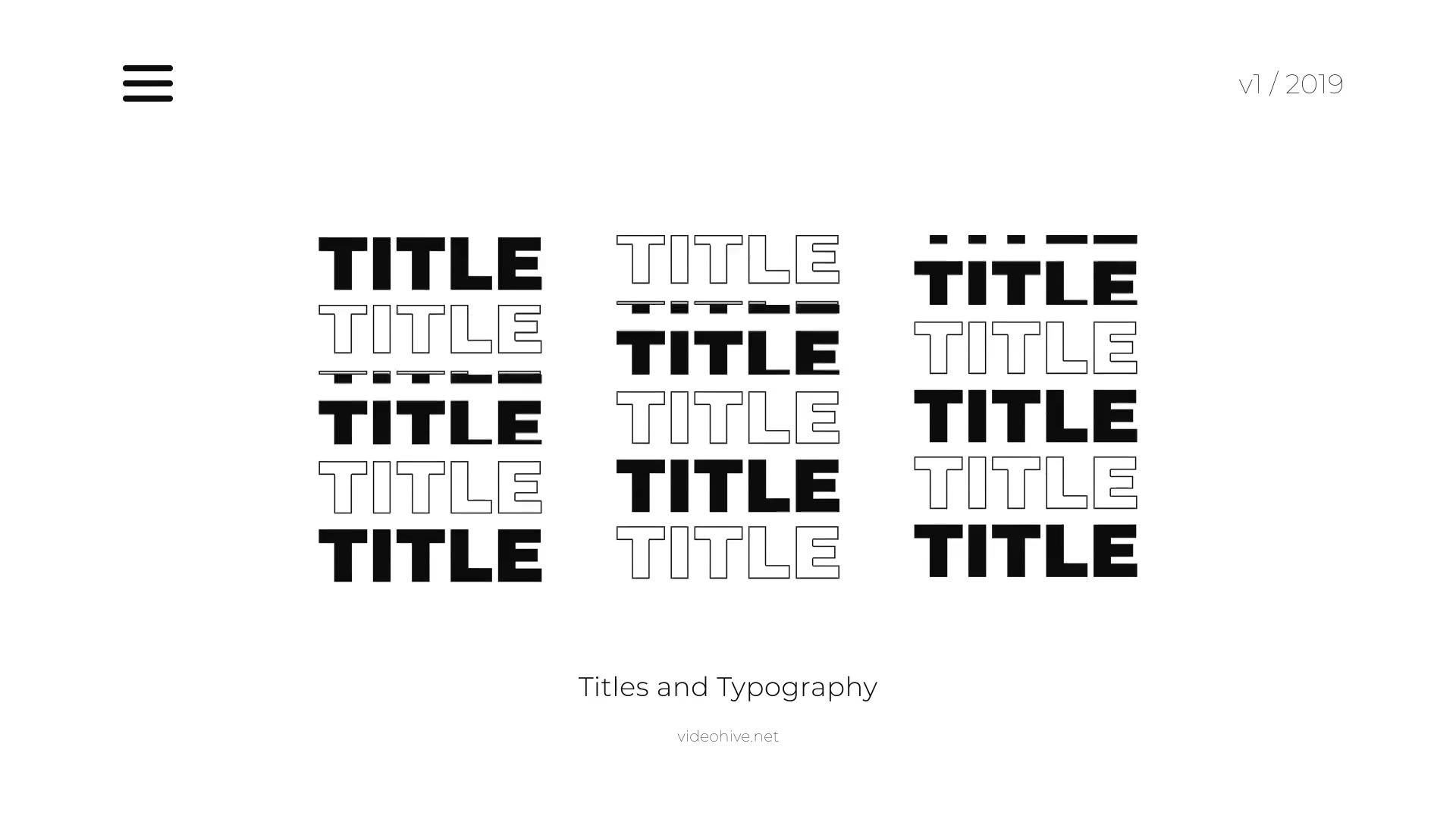 Big Black Titles And Typography Videohive 25272115 After Effects Image 2