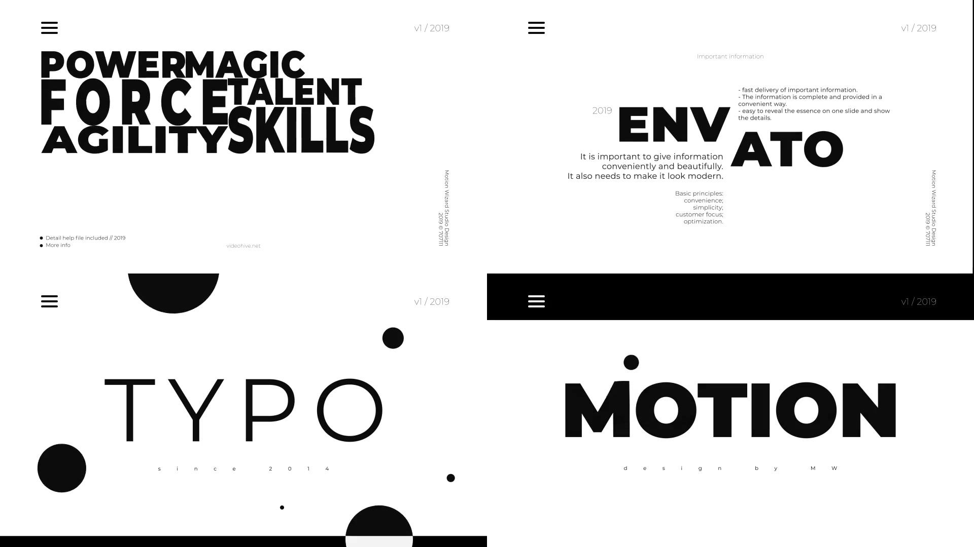 Big Black Titles And Typography Videohive 25272115 After Effects Image 5