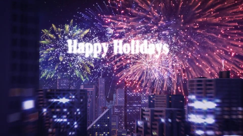 Big City Fireworks/Celebrating Logo Videohive 35415204 After Effects Image 6