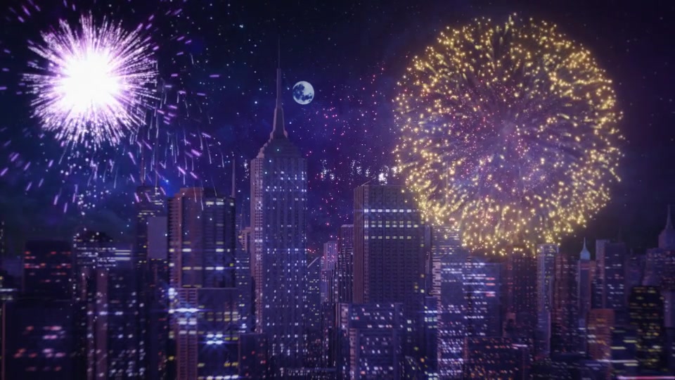 Big City Fireworks/Celebrating Logo Videohive 35415204 After Effects Image 7