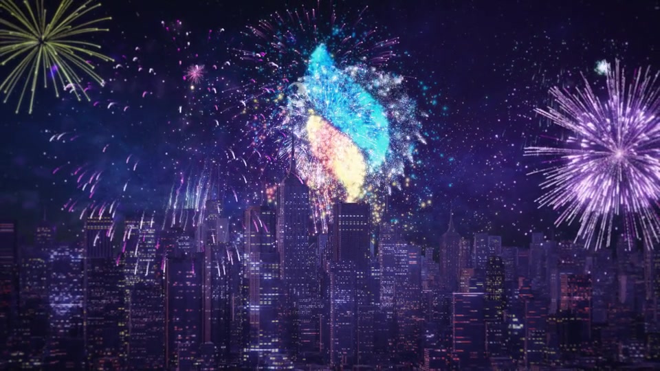 Big City Fireworks/Celebrating Logo Videohive 35415204 After Effects Image 8